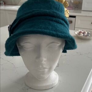 Elegant Teal Women's Hat